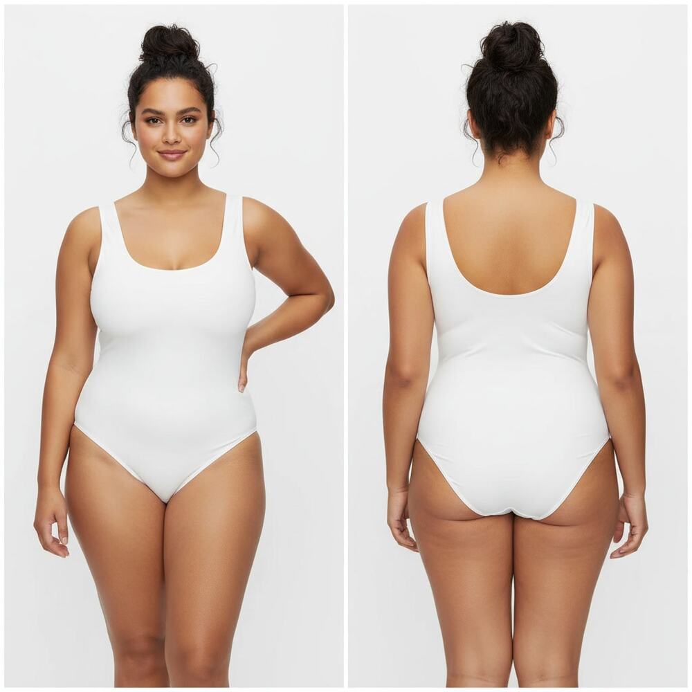 1284 - Heyson Bodysuit - Light Sage - 2XL